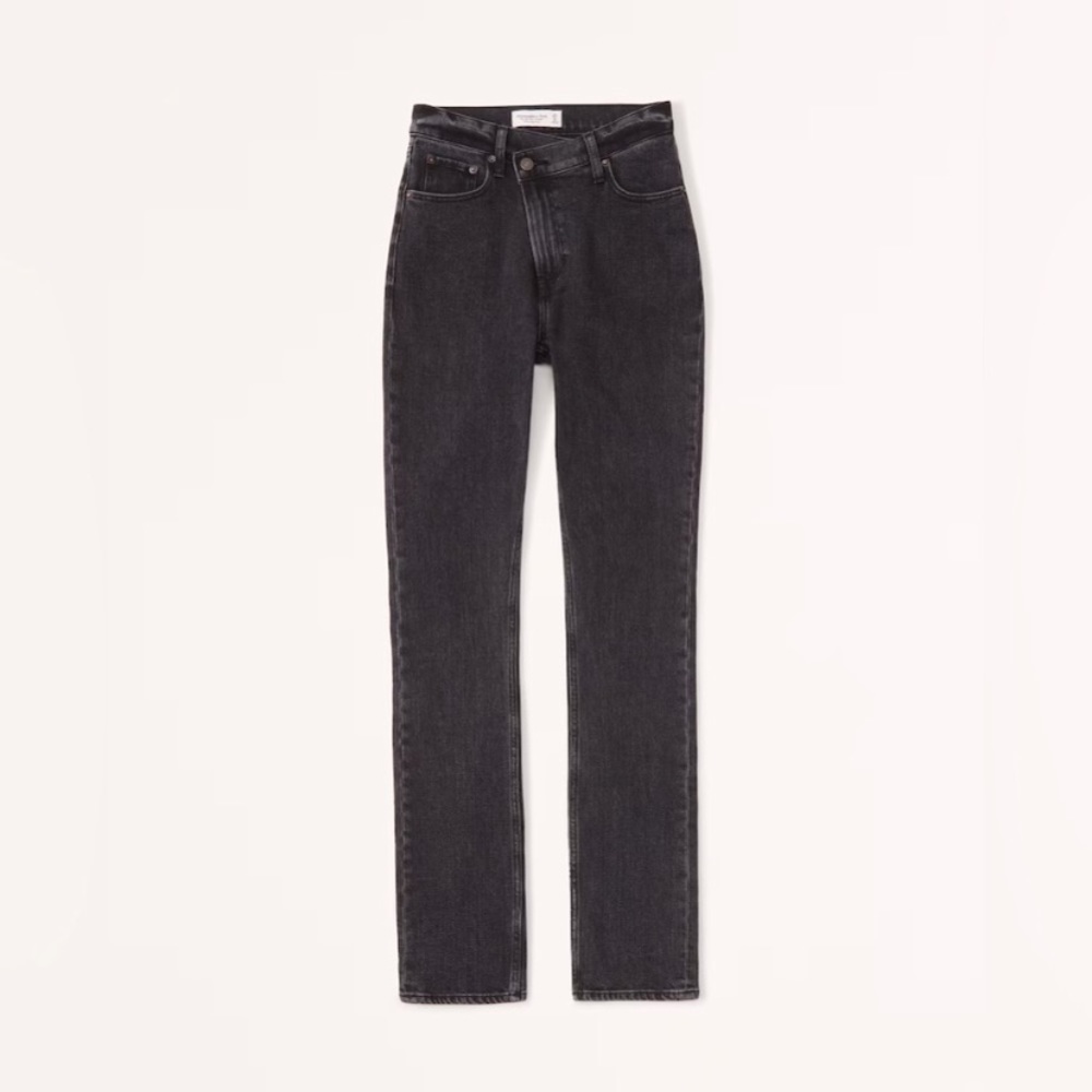 Abercrombie 90s slim straight ultra high rise jeans